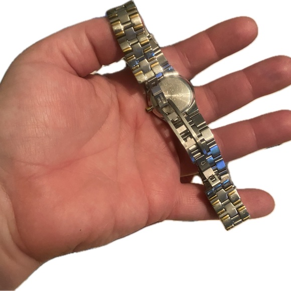 Bulova Two-Tone Gold and Silver Ladies Bracelet Watch
